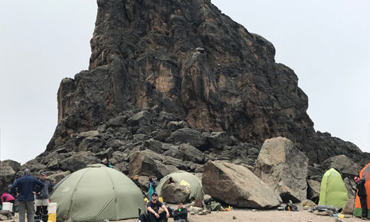 Lava Tower Camp Kilimanjaro Tanzania