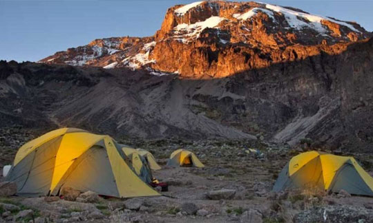 Machame Camp Kilimanjaro Tanzania