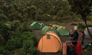 Machame Camp Kilimanjaro routes Tanzanian