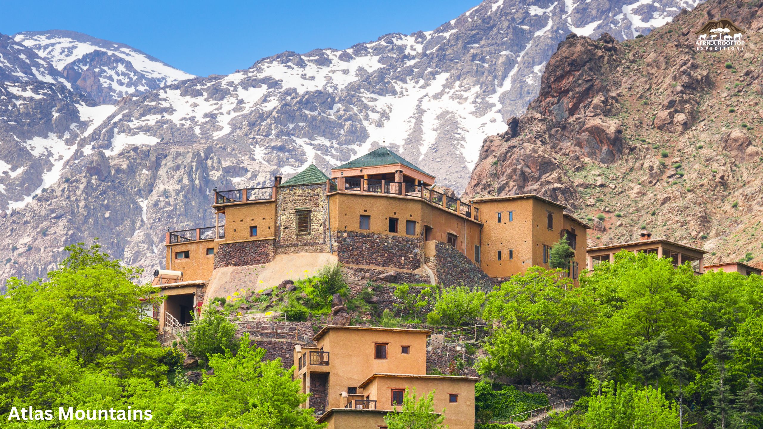 Atlas Mountains, the top of africa