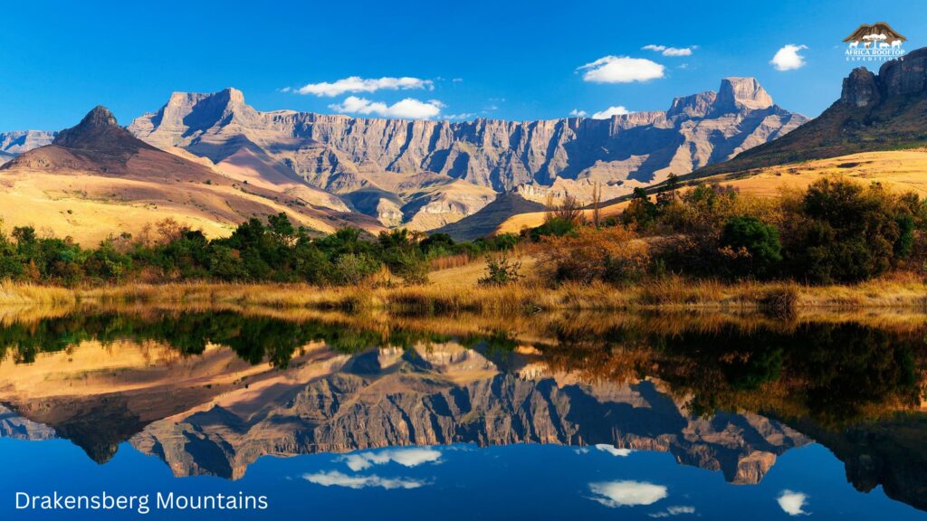 Drakensberg Mountains, the top of africa