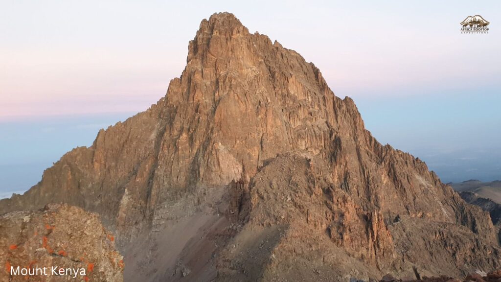 Mount Kenya, the top of africa