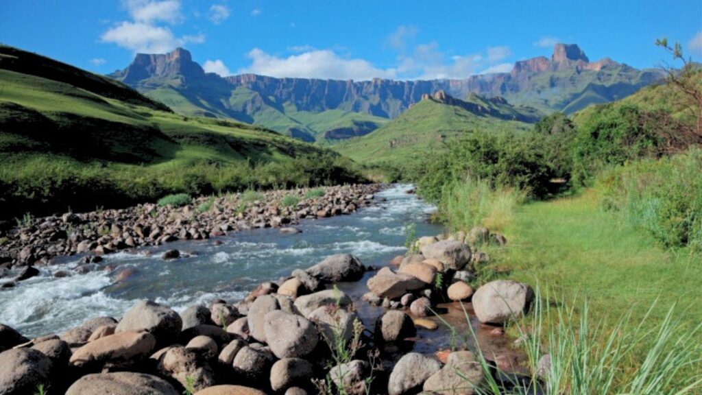 Drakensberg Mountains, South Africa and Lesotho