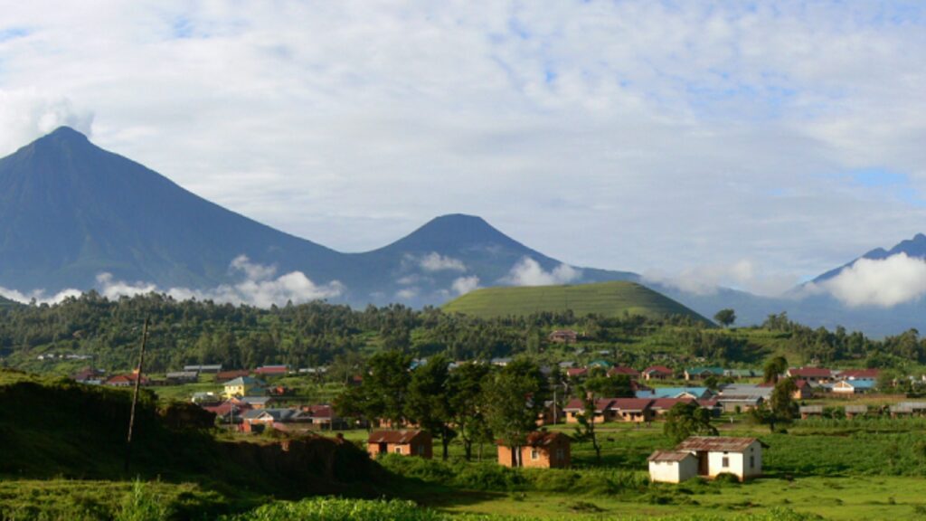 Virunga Mountains, Rwanda and Uganda