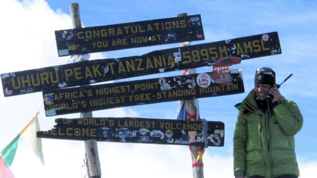 Mobile Network Providers on Mount Kilimanjaro